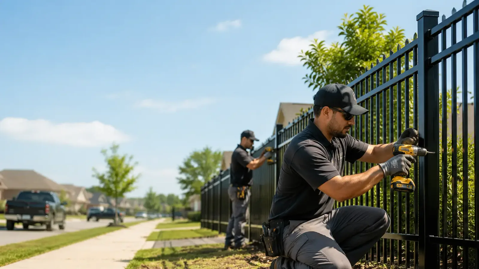Metal Fence Installation in Cohoes, NY